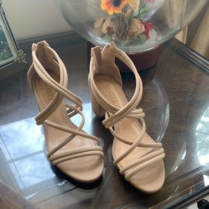 Schutz pair of high heels sandals